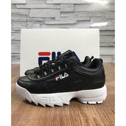 tenis e bolsa fila