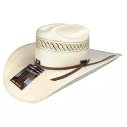 CHAPÉU DE PALHA LONE STAR IMPORTADO - 100X CLARK -... - ACANÃ