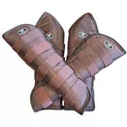 PROTETOR DE VIAGEM LONGO BOOTS HORSE - MARROM - 54... - ACANÃ