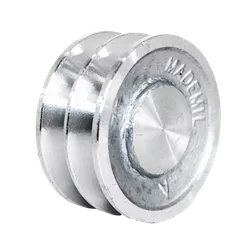 BASE POLIA ALUMINIO CANAL V 120B1 PPA - 10587 - Acretec Distribuidora 