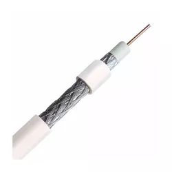 CABO COAXIAL SERIAL RG6 75OHM 60% BRANCA 300 METRO... - Acretec Distribuidora 