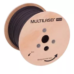 CABO FIBRA OPTICA DROP COMPACT MULTILASER 1.000 ME... - Acretec Distribuidora 
