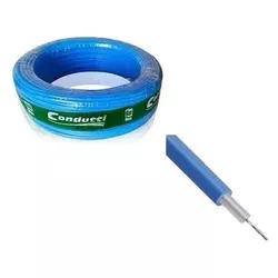 CABO ALTA TENSAO 1MM (DIAMETRO 7MM) AZUL 50 METROS... - Acretec Distribuidora 