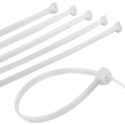 CINTA PLASTICA ABRACADEIRA 100X2,5X1 7MM BRANCO C ... - Acretec Distribuidora 