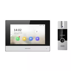 KIT VIDEO PORTEIRO HIBRIDO - EXTERNO ANALOGICO 4 F... - Acretec Distribuidora 
