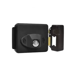 FECHADURA TRAVER 90 REVERSIVEL 12V PRETA PPA - 102... - Acretec Distribuidora 