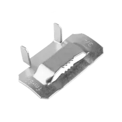 FECHO DE AÇO INOX DENTADO 3/4 PARA CINTAR POSTE - ... - Acretec Distribuidora 