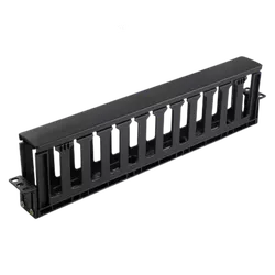 GUIA DE CABO 1U HD GERENCIAVEL 100 MM GMDS - 10434 - Acretec Distribuidora 