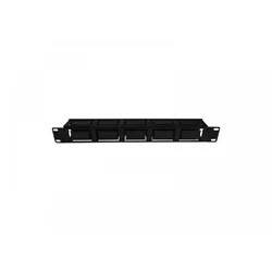 GUIA/ORGANIZADOR DE CABO 1U X 50MM PRETO MAXMETAL ... - Acretec Distribuidora 