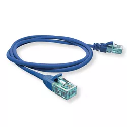 PATCH CORD CAT6 3M AZUL - 10225 - Acretec Distribuidora 