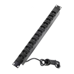 REGUA PDU (UDE) RACK BASICA 1 FASE 3,7KW 230V 20A ... - Acretec Distribuidora 