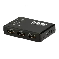 SWITCH HDMI 1X5 FULL AHD 1080P - 00933 - Acretec Distribuidora 