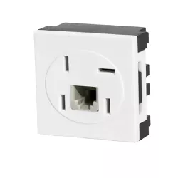 TOMADA PADRAO MODULAR 2 VIAS BRANCA MULTITOC - 009... - Acretec Distribuidora 