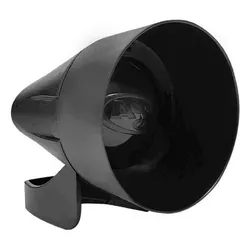 SIRENE PIEZO DETON PRETA - PPA - 10366 - Acretec Distribuidora 