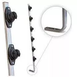 TUBO DE 1M COM 6 ISOLADORES W 23X12 CONFISEG - 012... - Acretec Distribuidora 
