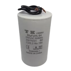CAPACITOR DE MOTOR 70 250V - 00185 - Acretec Distribuidora 