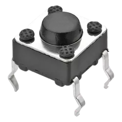 CHAVE TACTIL A06 6X6X4 3 4T PPA - 00229 - Acretec Distribuidora 