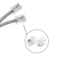 CONECTOR RJ9 - 00342 - Acretec Distribuidora 