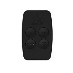 CONTROLE REMOTO CR4T PRETO JFL - 00362 - Acretec Distribuidora 