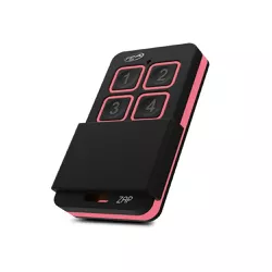 CONTROLE REMOTO PPA ZAP 4B PRETO-ROSA - 00384 - Acretec Distribuidora 