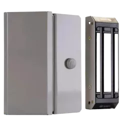 FECHADURA MAGNETICA M150 ECO CINZA IPEC - 00579 - Acretec Distribuidora 