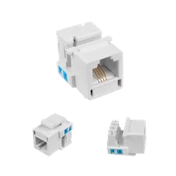 JACK CAT3 RJ11 FEMEA 6X4 - 00708 - Acretec Distribuidora 