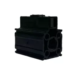 PORCA DO FUSO 6E BV PRETA COM IMA ROSSI - 00798 - Acretec Distribuidora 
