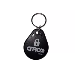 CHAVEIRO TAG FLEX PRETO CITROX - 00232 - Acretec Distribuidora 