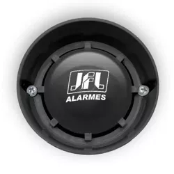 SIRENE PIEZO SIR 115 PRETA JFL - 00916 - Acretec Distribuidora 