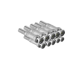 CONECTOR BNC MOLA PARAFUSO 6MM - PACOTE 10 UNIDADE... - Acretec Distribuidora 