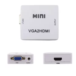 CONVERSOR VGA PARA HDMI SWTEC - 00389 - Acretec Distribuidora 