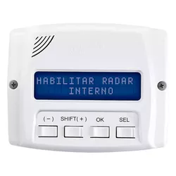 SELETOR PORTA AUTOMATICA BRANCO PPA - 10064 - Acretec Distribuidora 