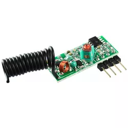 MODULO RECEPTOR 433MHZ 1 CONECTOR COM ANTENA - 101... - Acretec Distribuidora 