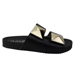 Sandália Slide Cleópatra - Pre... - ÁINE STORE