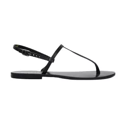 Sandália T Strap - Preto - ÁINE STORE