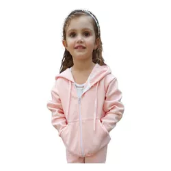 Blusa Moletom Infantil C/ Zíper Feminino Masculino... - ALIARTE CONFECÇÕES