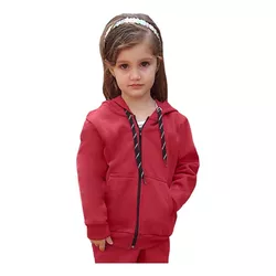 Blusa Moletom Infantil C/ Zíper Feminino Masculino... - ALIARTE CONFECÇÕES