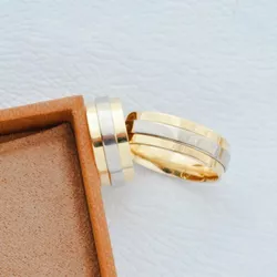 Aliança de Ouro 18k O PAR - RJ06BODAS - ALIANÇAS RAINHA VIRTUAL 