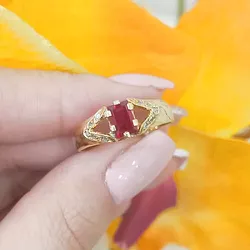 Anel de Formatura em Ouro 18k - CH267 - ALIANÇAS RAINHA VIRTUAL 