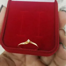 ANEL DE OURO 18K - CRAVO - ALIANÇAS RAINHA VIRTUAL 