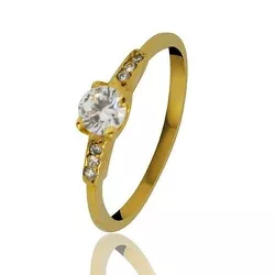 ANEL DE OURO 18K - SOPHIA - ALIANÇAS RAINHA VIRTUAL 