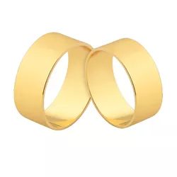 Alianças De Ouro Retas Em Vinhedo - J-200 - Alianças da Fabrica 