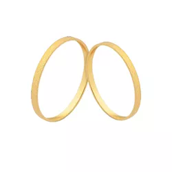 Alianças De Ouro Diamantadas - J-445 - Alianças da Fabrica 