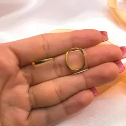 Brinco Banhado a Ouro - Argolinha - BB14 - Almeida Prada