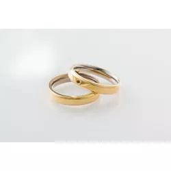 Aliança De Moeda com Aço Cirúrgico - Modelo Diná -... - Almeida Prada