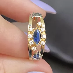Anel de formatura em ouro 18 k com 3.1 gramas com ... - Almeida Prada