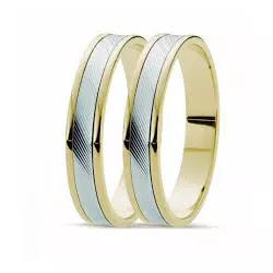 Aliança de Bodas - Modelo Tóquio - ACO00996 - Almeida Prada