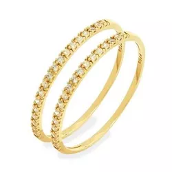 Aparador de Ouro Cravejado com Zircônias - APO0010... - Almeida Prada