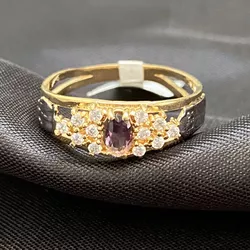 Anel de formatura em ouro 18k com 2.5 gramas com 8... - Almeida Prada