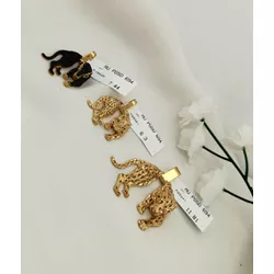 Pingente de ouro 18k Onça - 1058 - Almeida Prada